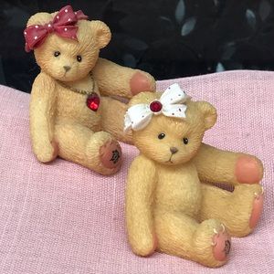 JULY Ruby Birthstone Cherished Teddies MINI